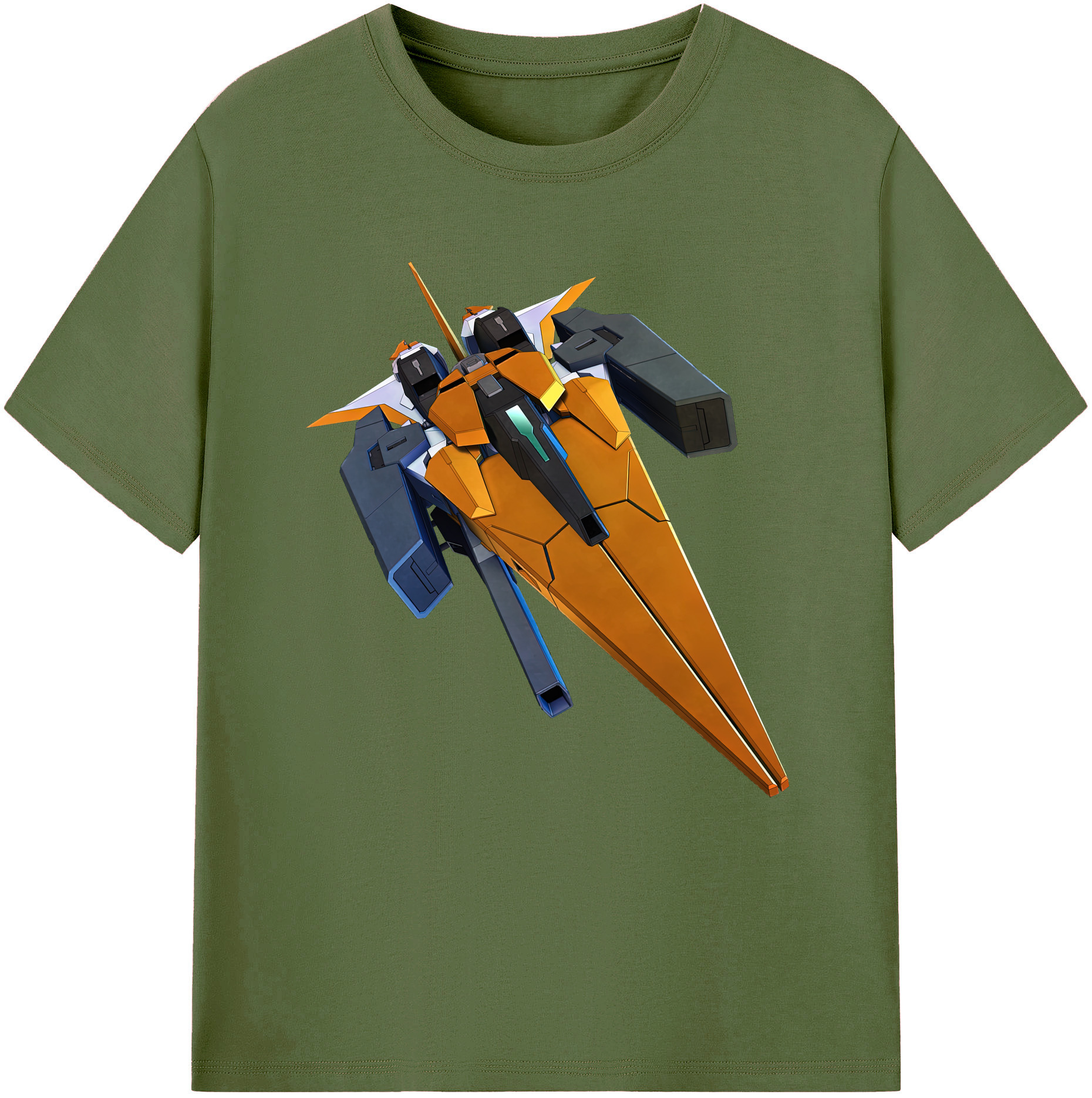 （画像用） 機動戦士ガンダム Mobile Suit Gundam 綿100％半袖Tシャツ（フロントプリント）